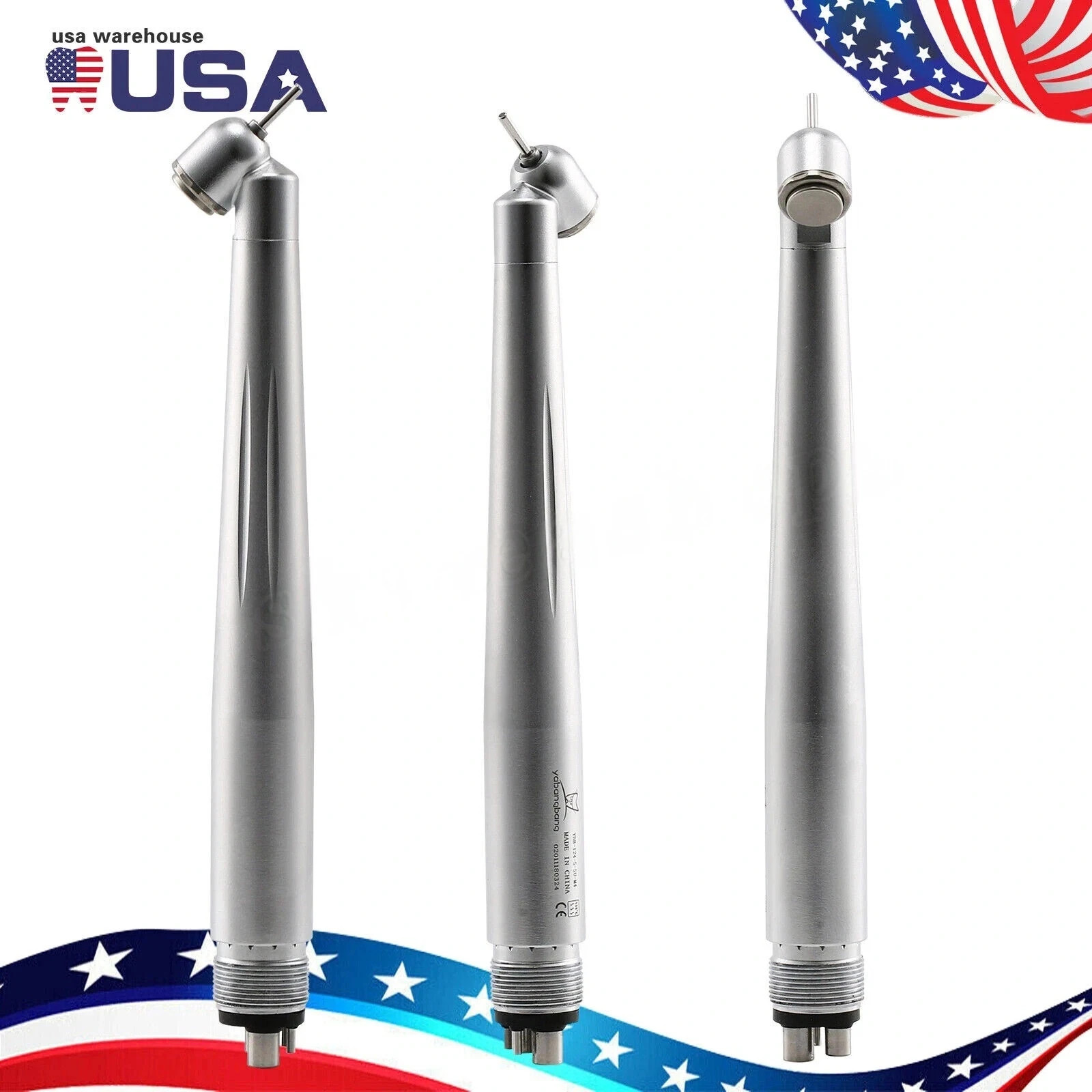 USA Yabangbang Dental 45 Degree Surgical High Speed Handpiece Push Button JH1