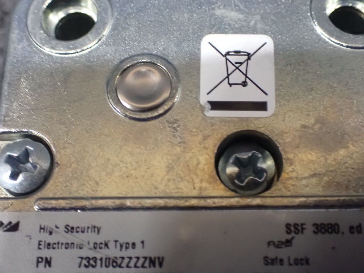 DORMAKABA LA GARD 733 High Security Electronic Lock Type 1, No Box