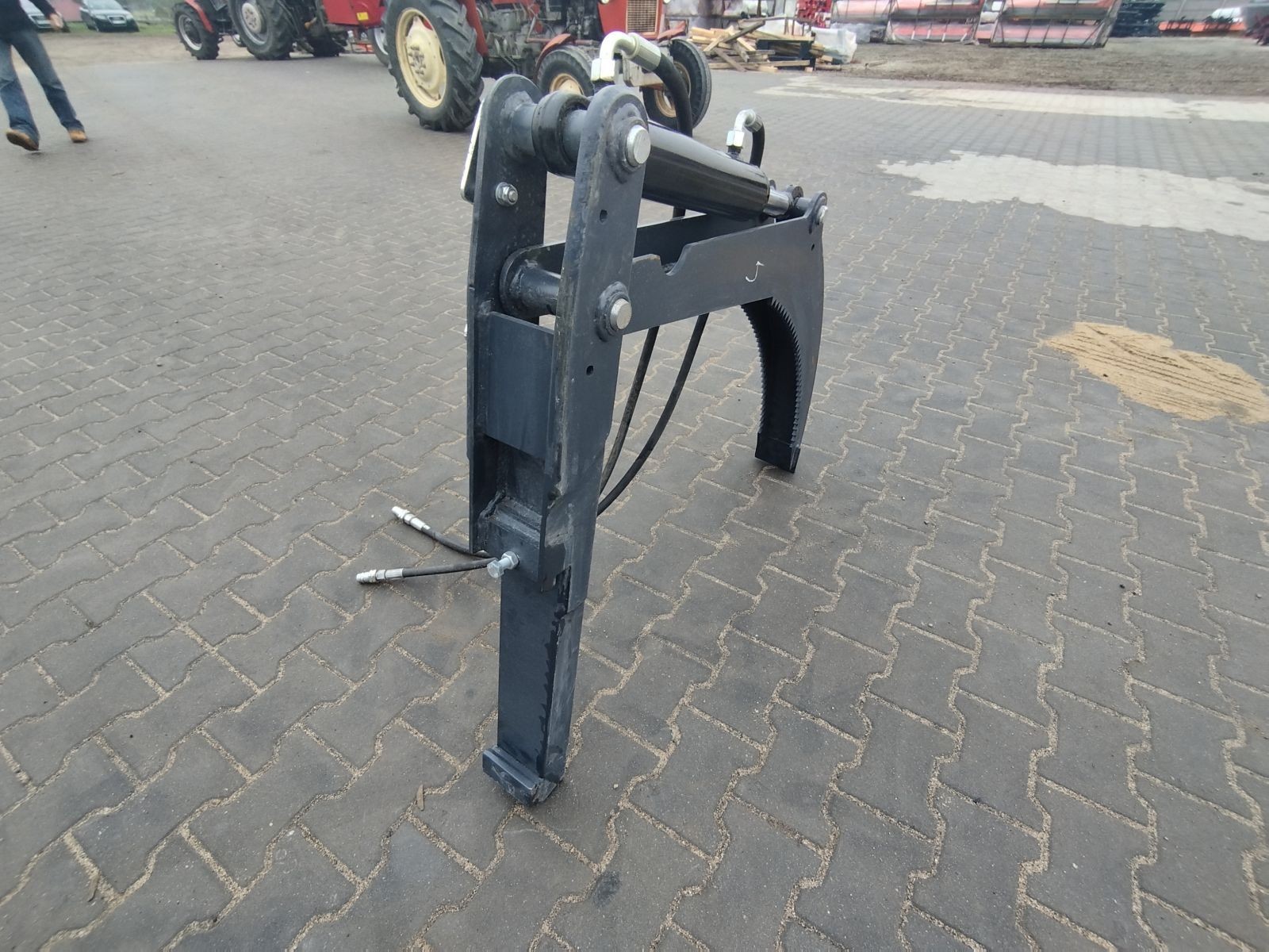 Heavy Hydr. Log gripper wood gripper wood hold-down device