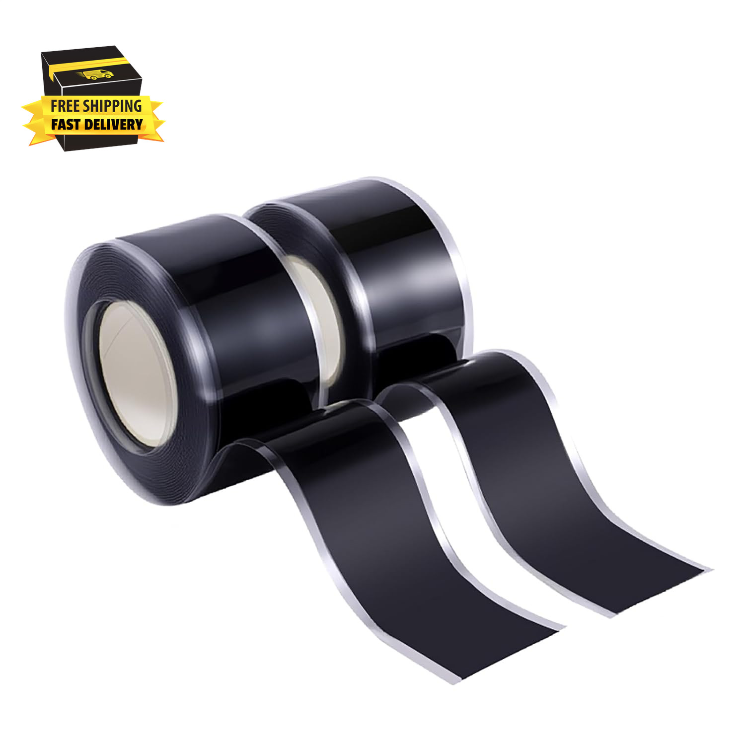 Self Fusing Silicone Tape 2 Rolls Flex Seal Tape 1 Inch X 10 Feet | Waterproof H
