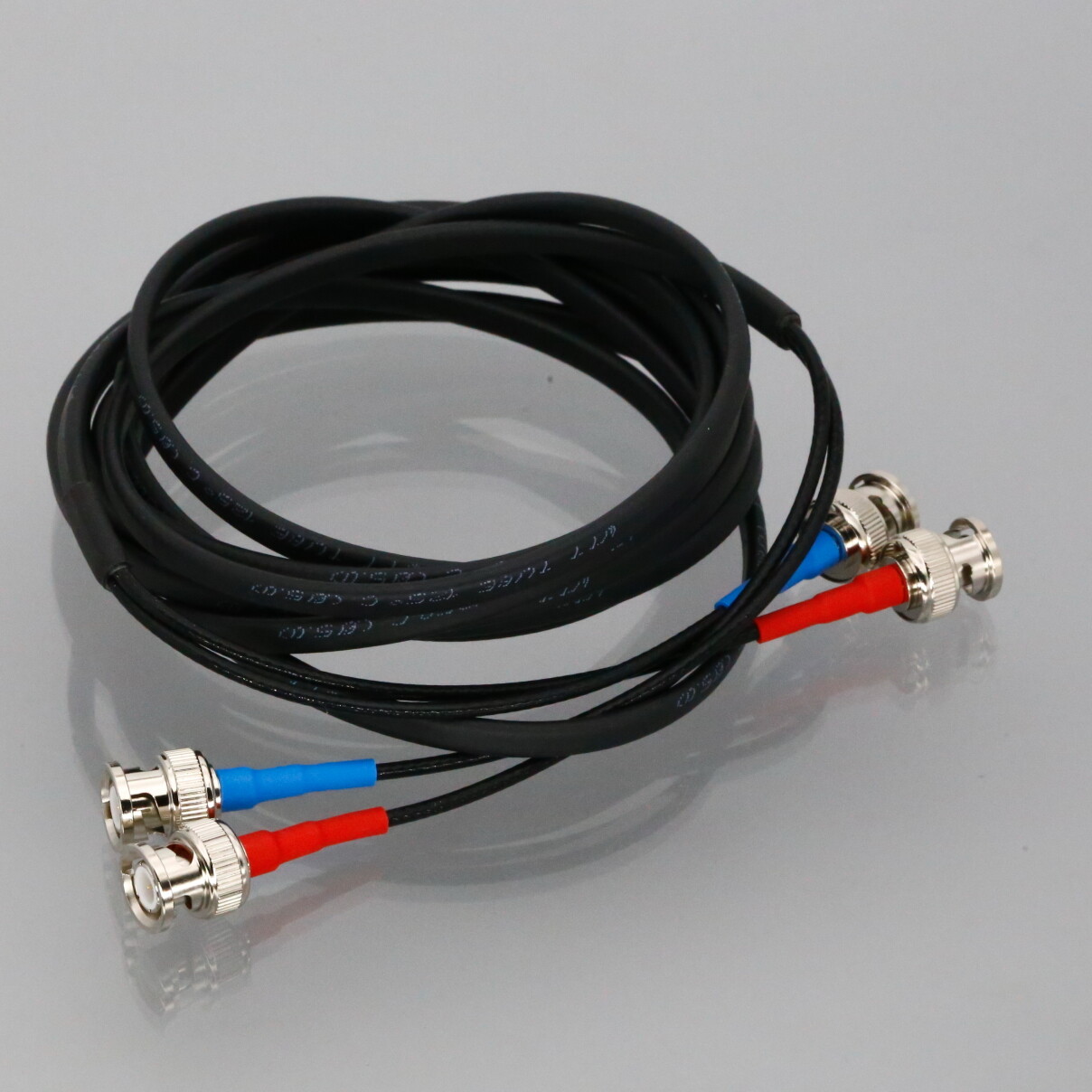 Dual BNC Signal Cable 10~50FT For Fuji Electric Portable Ultrasonic Flow Meter