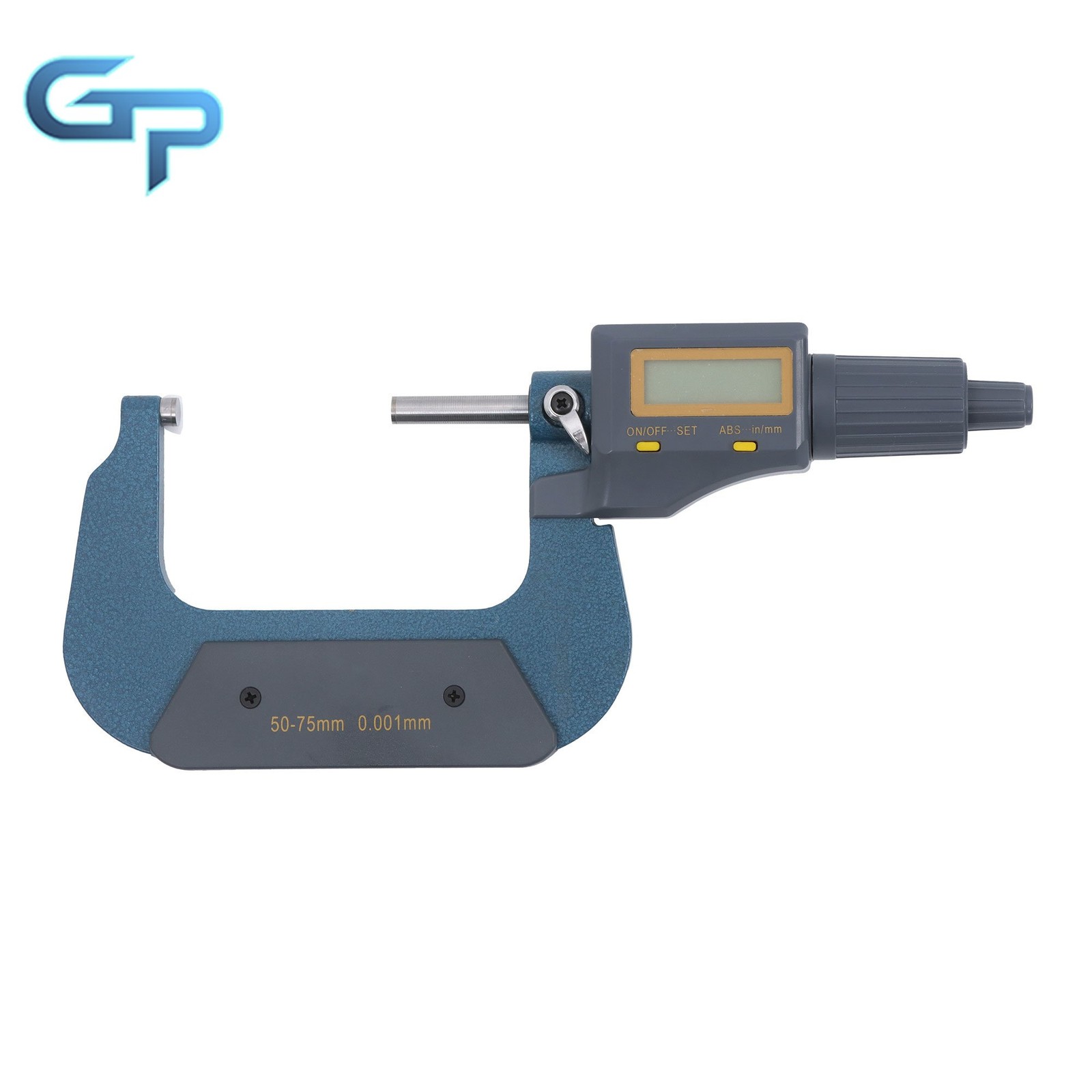 2-3″ 0.00005″ Digital Large LCD Display Outside Micrometer Carbide Tip 50-75mm