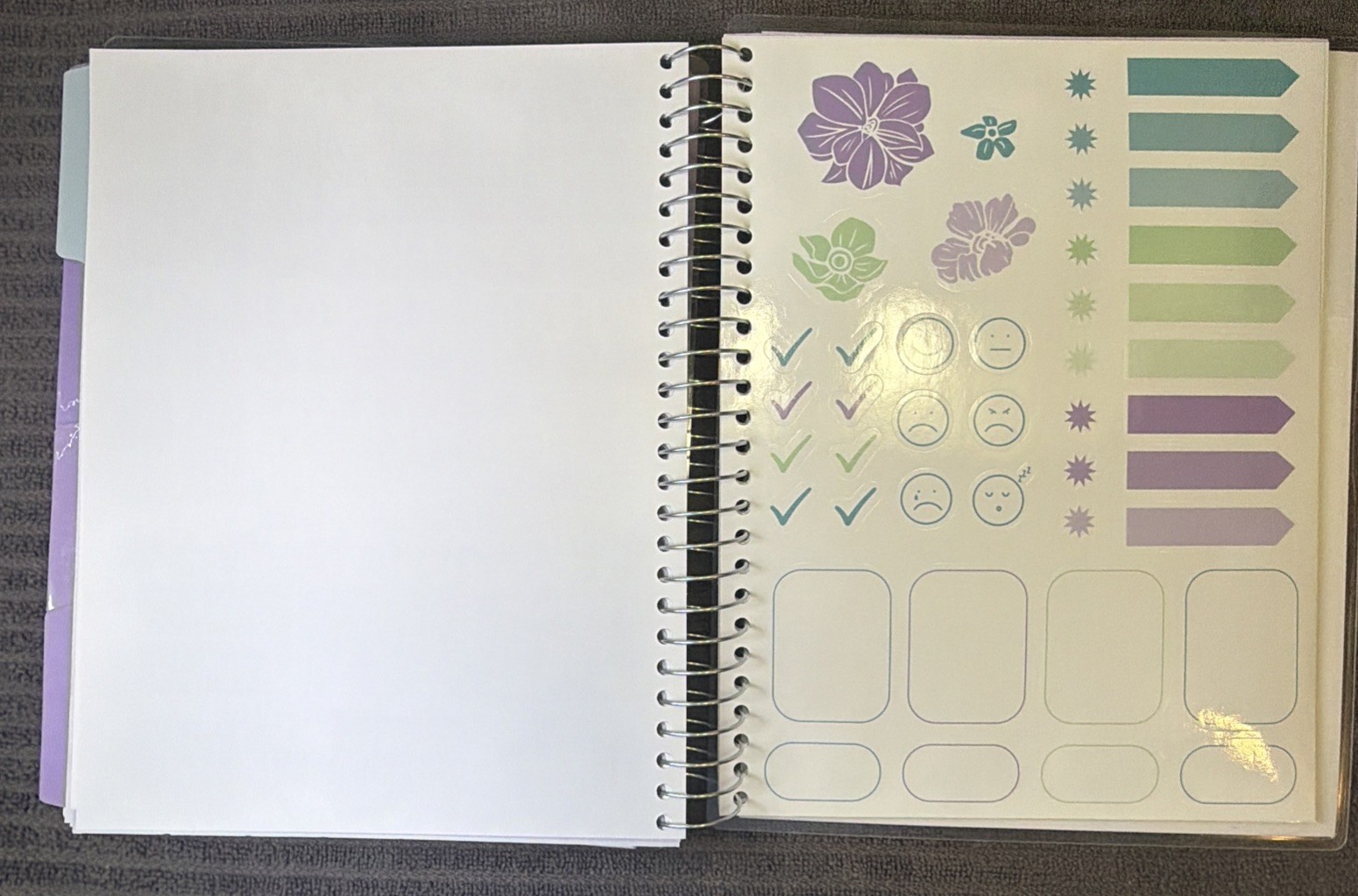 Pembrook 12 Month Wellness Planner Fitness Workout Tracker Book Journal Undated