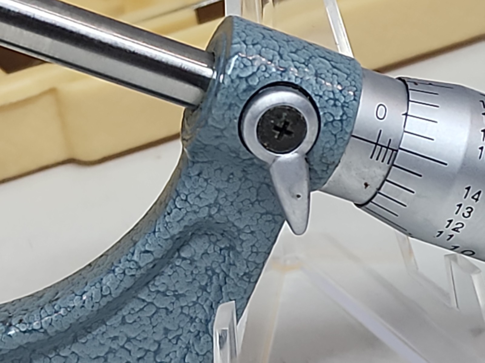 MITUTOYO 112-237 0-1″ OUTSIDE «POINT» MICROMETER!
