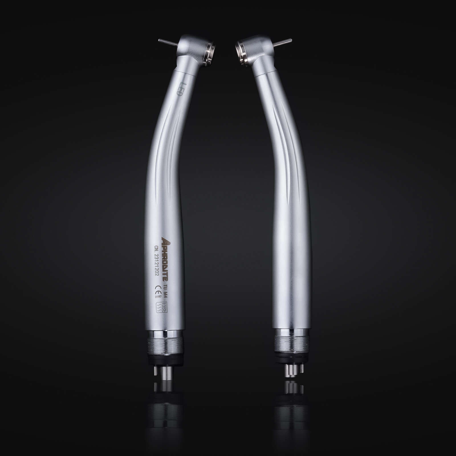 Dental High Speed Handpiece LED E-generator Push Button 3 Water Spray 4H US