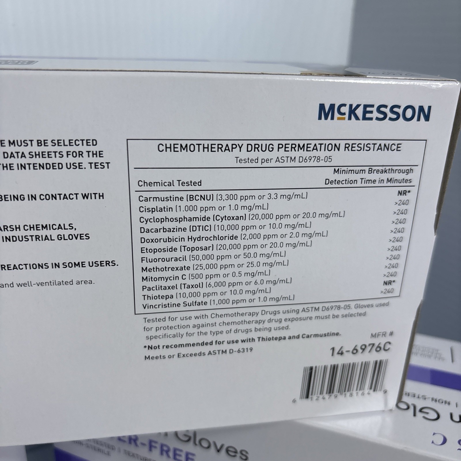 600 McKesson CT Confiderm Nitrile Exam Gloves Powder-Free – Medium size/Blue