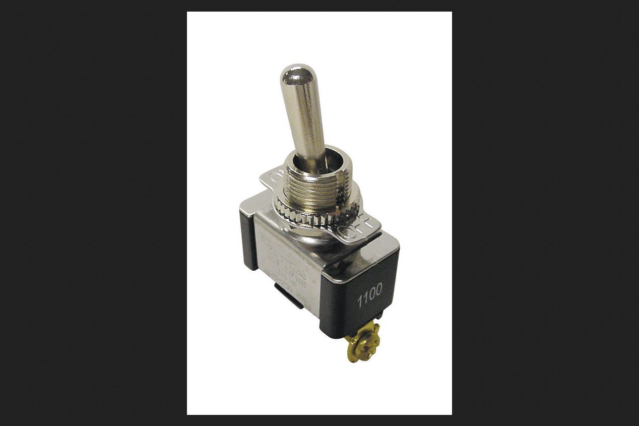 Electrical Toggle Switch Heavy Duty SPST ON OFF Rocker 125 Volt 20 Amp AC O …