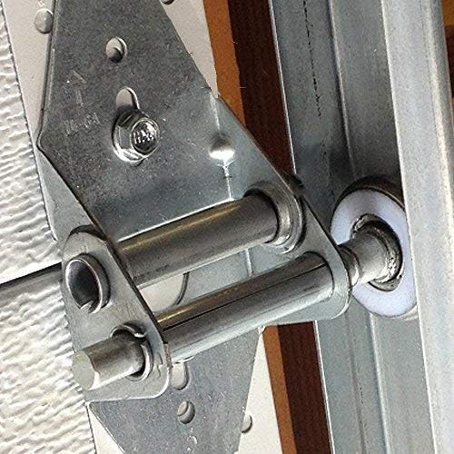 Durable & Quite 6200ZZ Ball Bearing Nylon Garage Door Castors with 11 Balls, 10.2 cm…