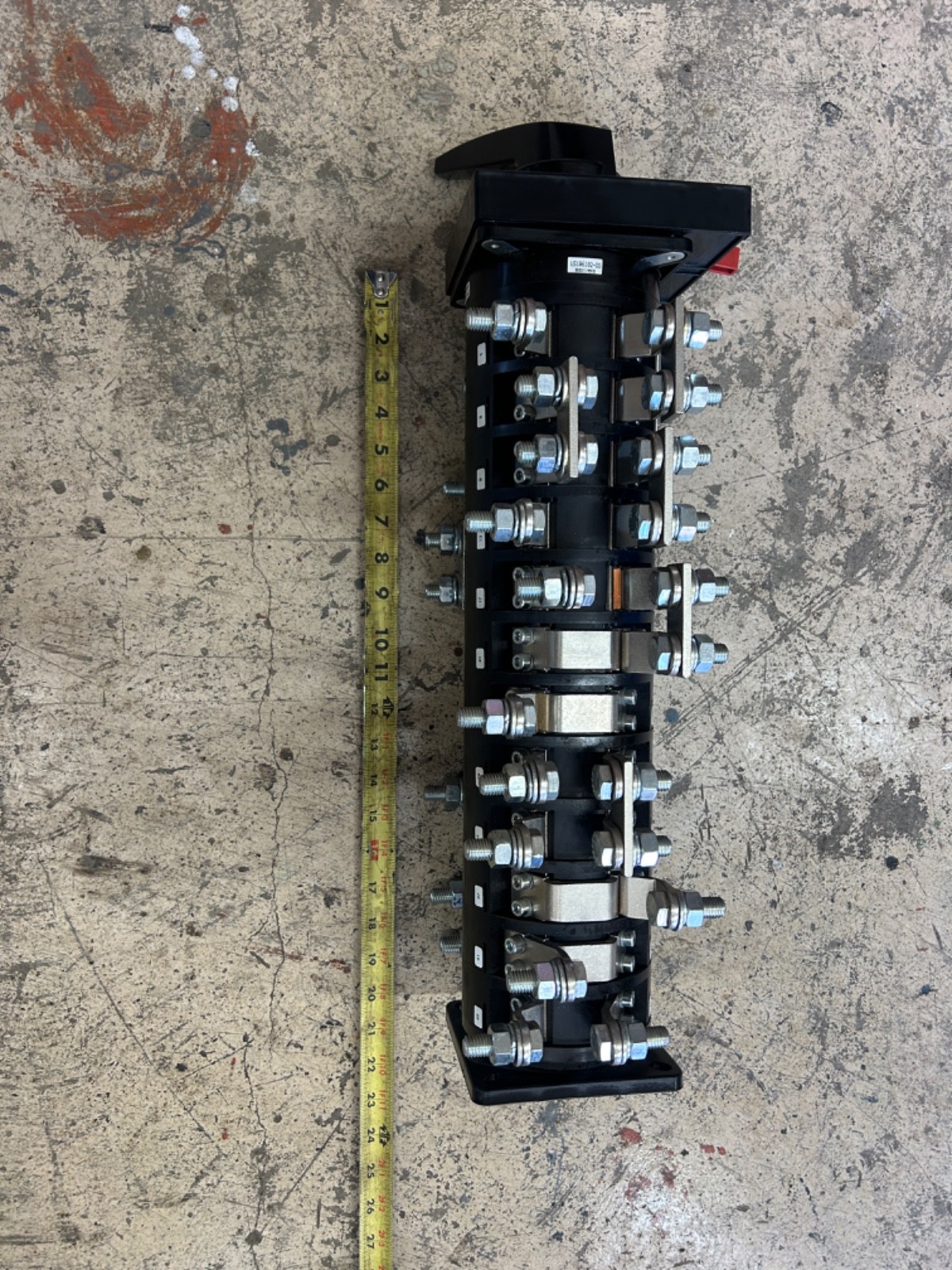 SALZER S825 VOLTAGE SELECTOR SWITCH