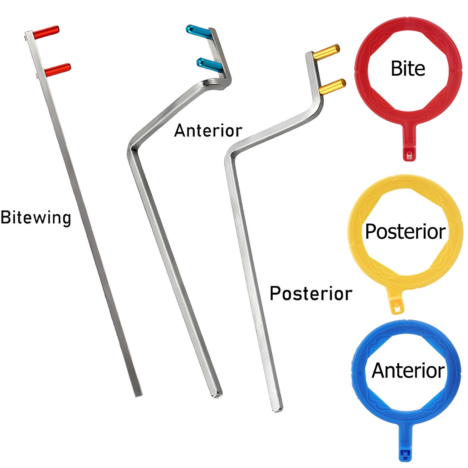 Digital Sensor Holder Dental X-Ray Aiming Ring Bitewing/Anterior/Posterior Arm