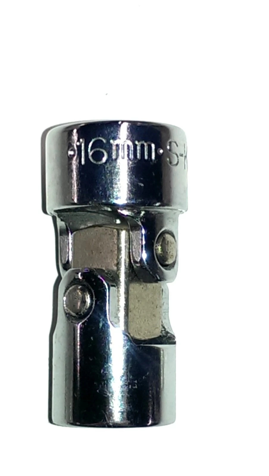 SK Tools 6 Point 16mm Drive Flex Socket 3/8-Inch Chrome 40516 *MADE IN THE USA*