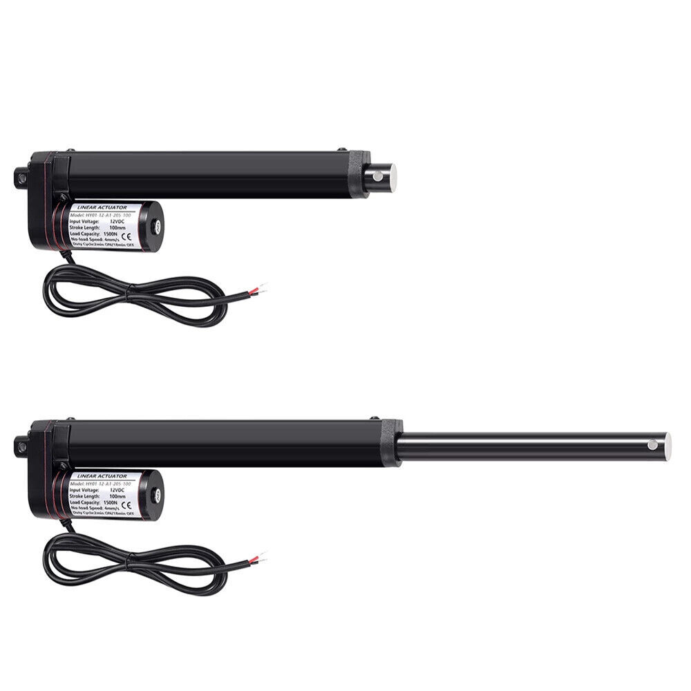 DC 24V Electric Linear Actuator Motor 3000N 660lb 2″~ 40″ Heavy Duty Fast IP65
