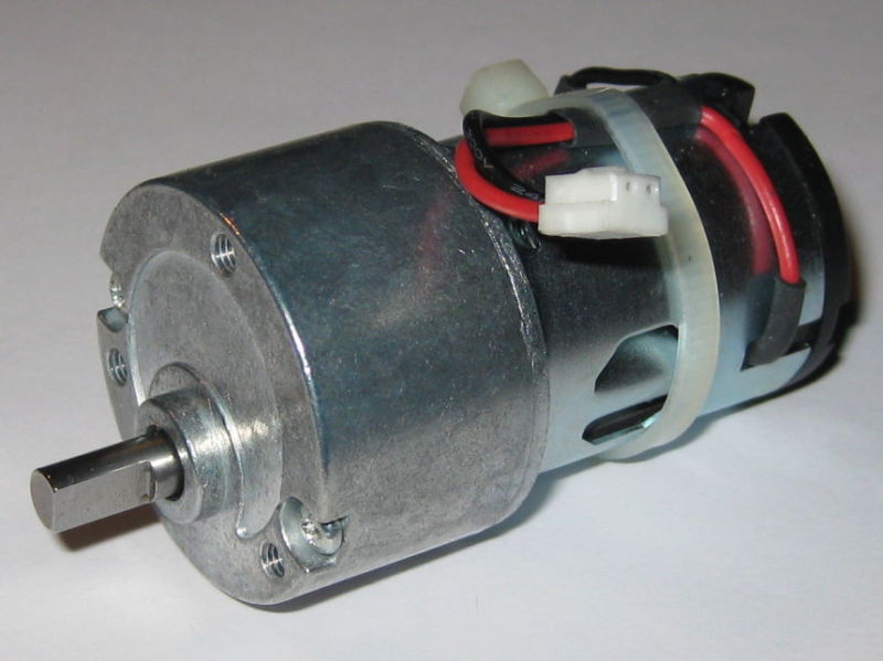 120 RPM Heavy Duty Gearhead Motor – 12V – High Torque – 5mm D Shaft