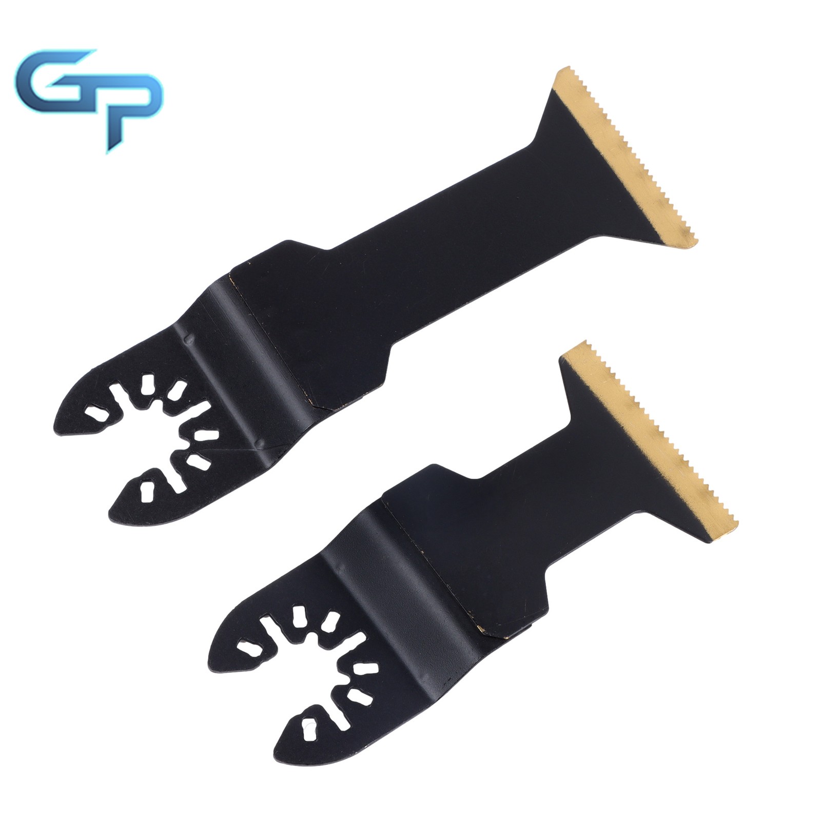 12 Pcs Titanium Metal Cutting Blades Extended Oscillating Saw Blades
