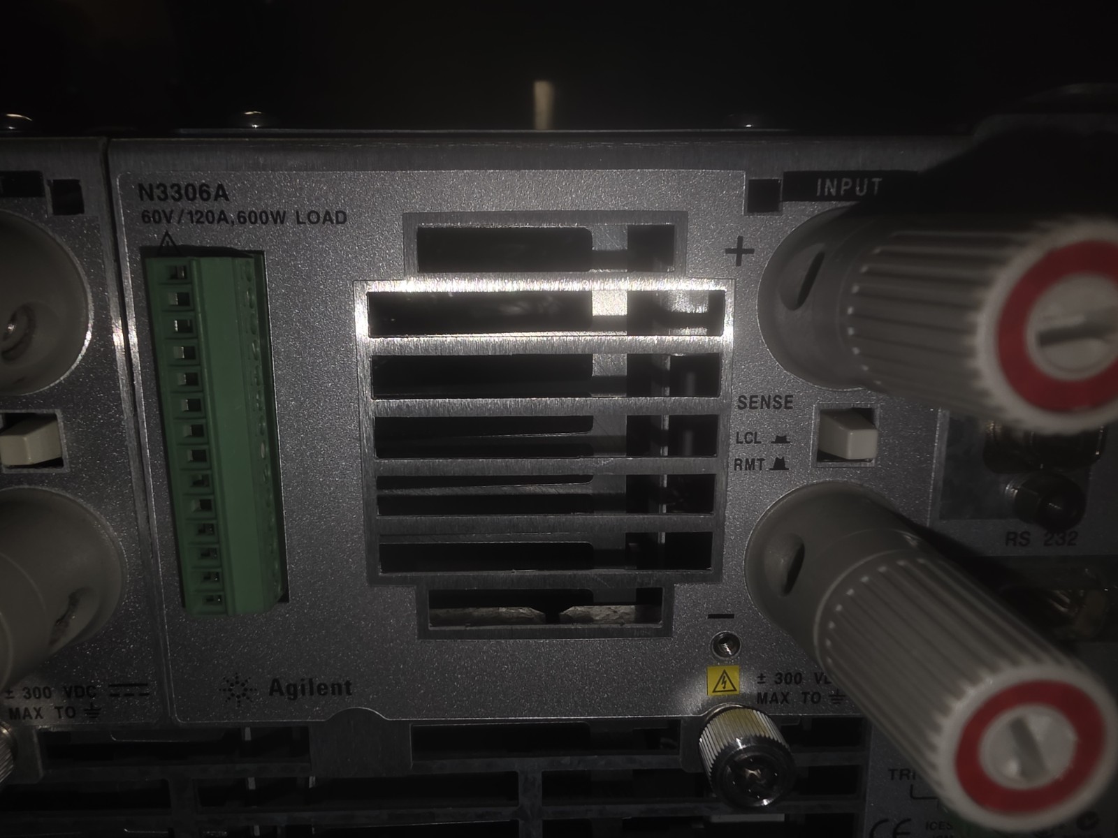 Keysight/Agilent N3300A DC Electronic Load Mainframe W/ 4x N3304A & 1x N3306A