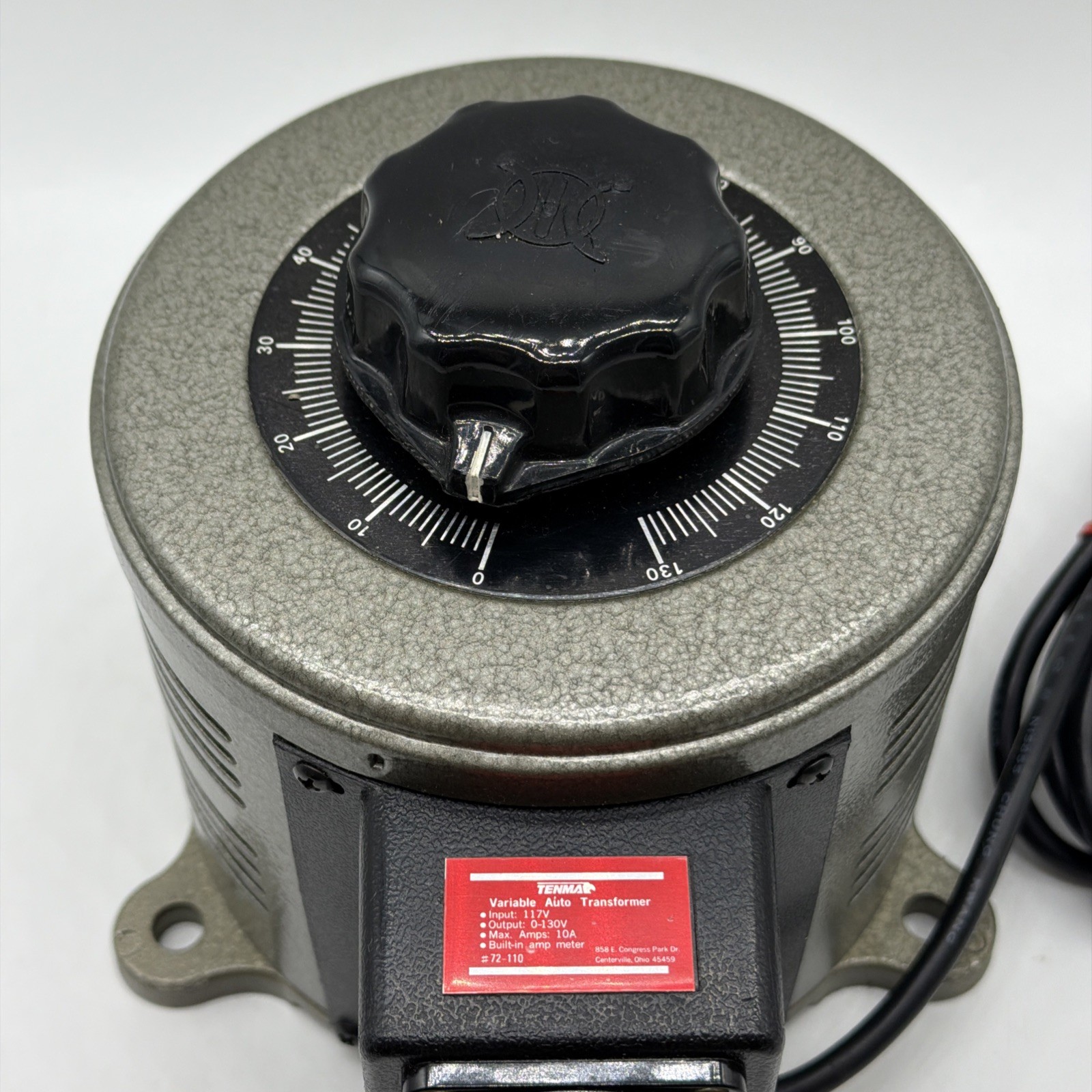 Tenma Variable Auto Transformer 72-110 Variac 0-130V 10A Adjustable