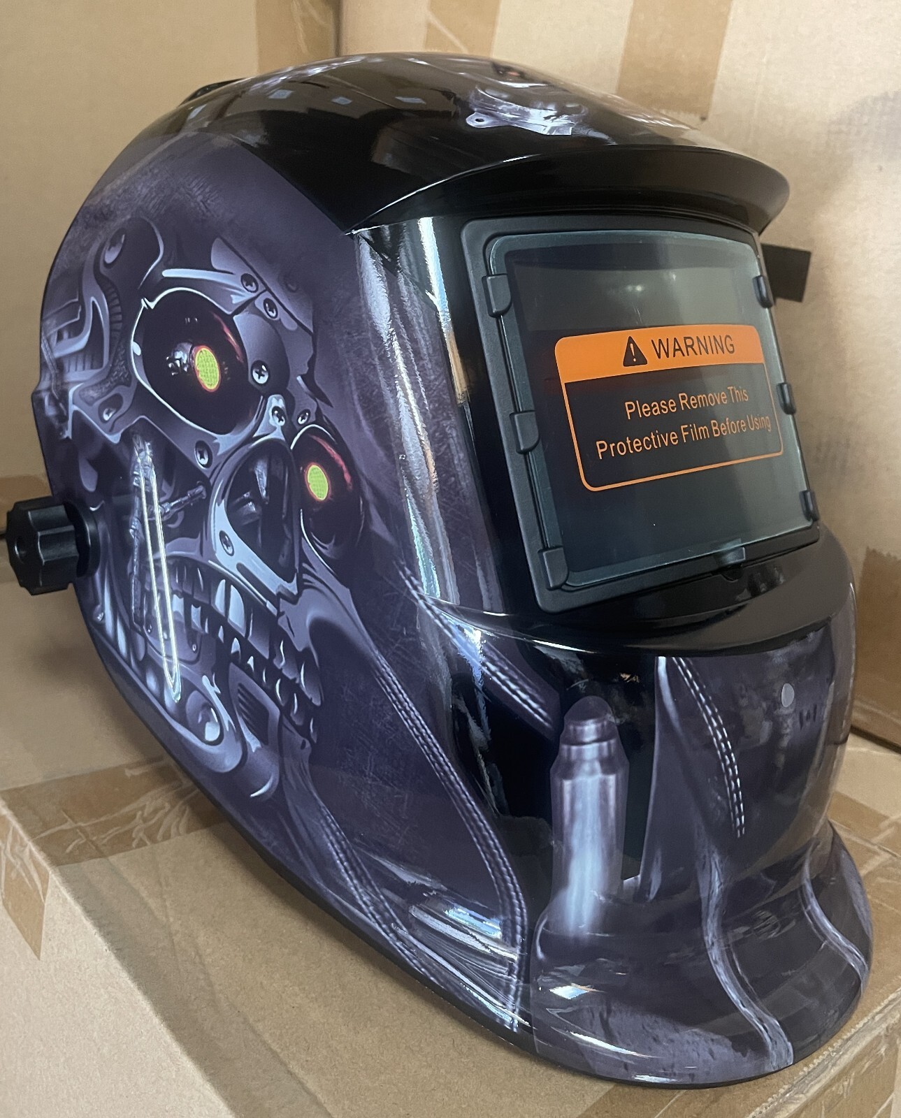 JTMD Solar Certified ANSI CE Welding/Grinding Helmet Hood Mask $$ truecolor