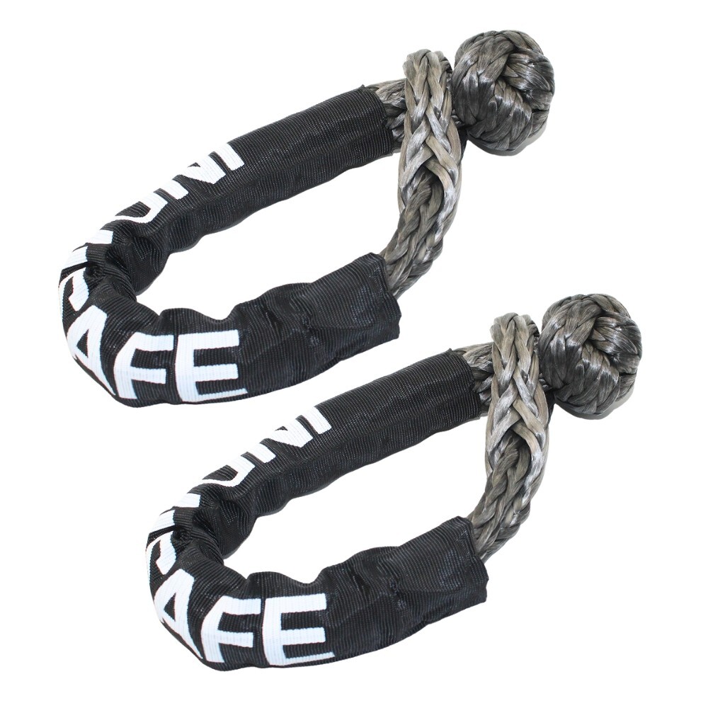 8PK Synthetic Soft Shackle Rope 1/2 x 22″56000lbs Break Strength for UTV Offroad