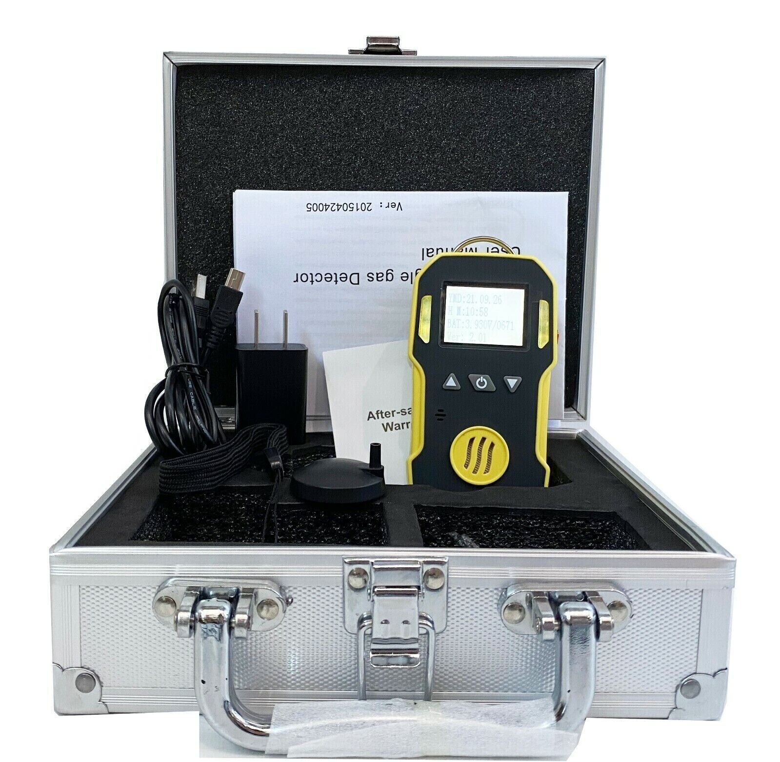 Portable Benzene Gas Detector with Range 0-100ppm Low Battery Indication