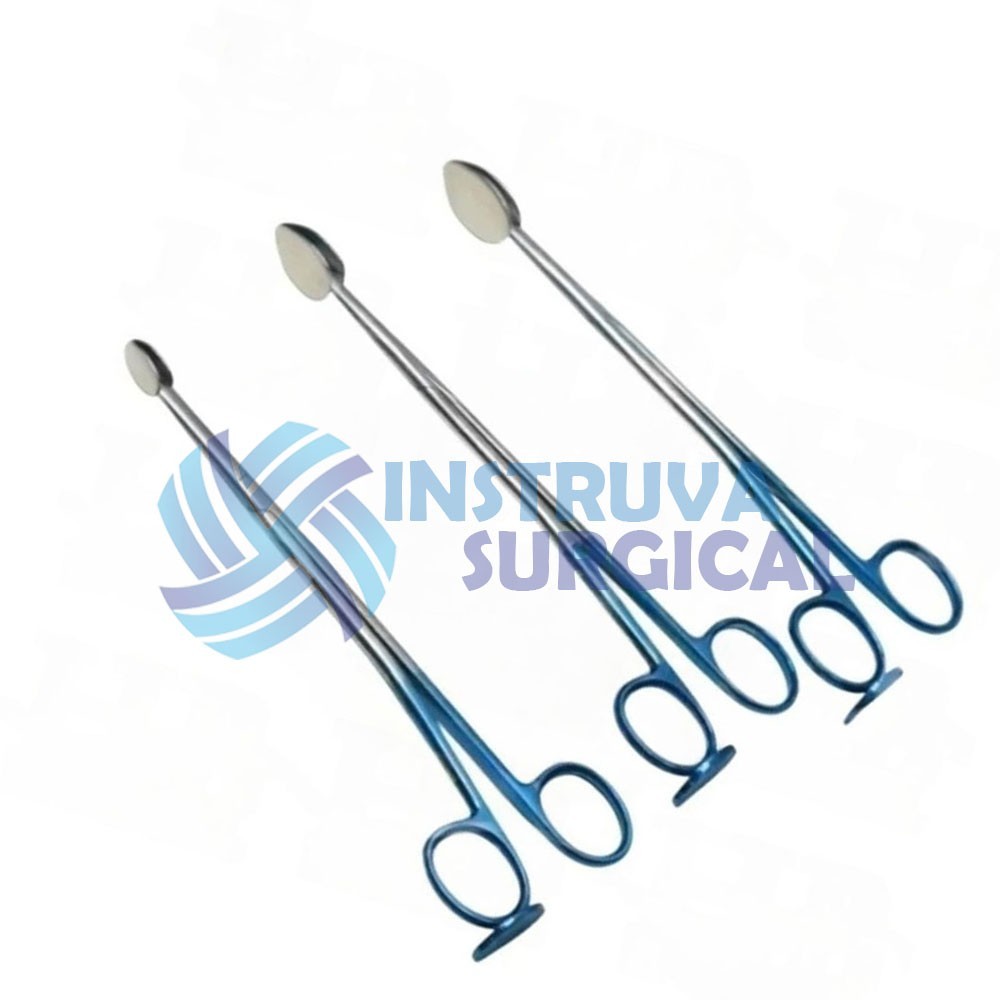 Trepsat Facial Flap dissector scissors set of 3pcs,10mm,15mm,20mm total length
