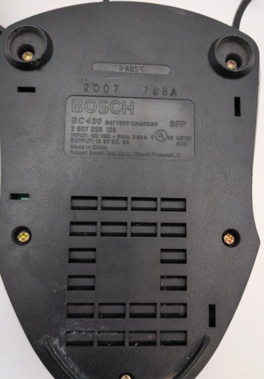 GENUINE Bosch BC430 12V Volt Li-ion Battery Charger w/Diagnostics