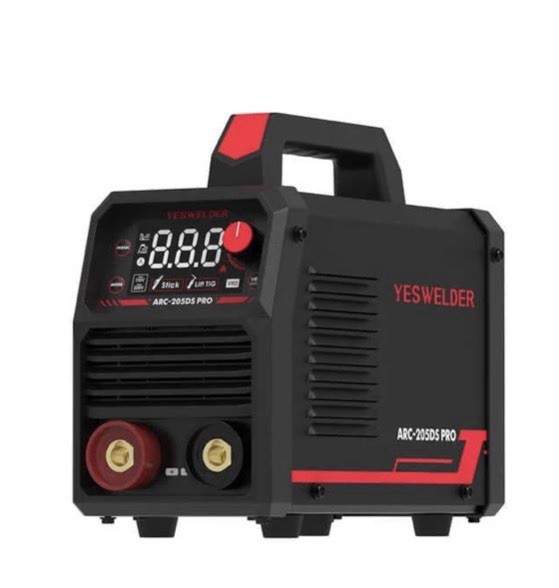 Lightweight 205Amp MMA Welder: Safe, Powerful & Easy-to-Operate with LED Display