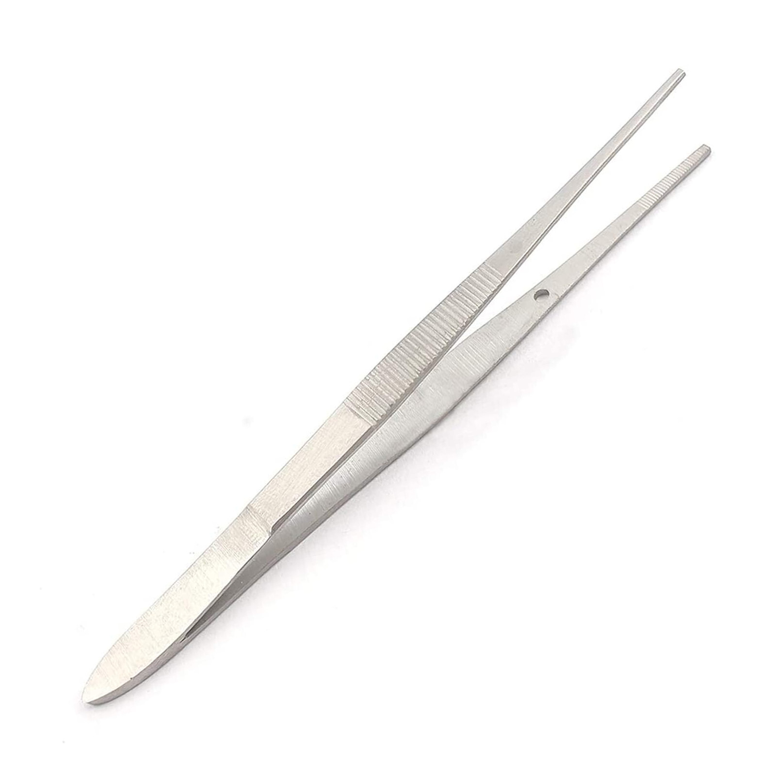 Iris Forceps 4″ Serrated Surgical Veterinary Instruments Straight Stainless New