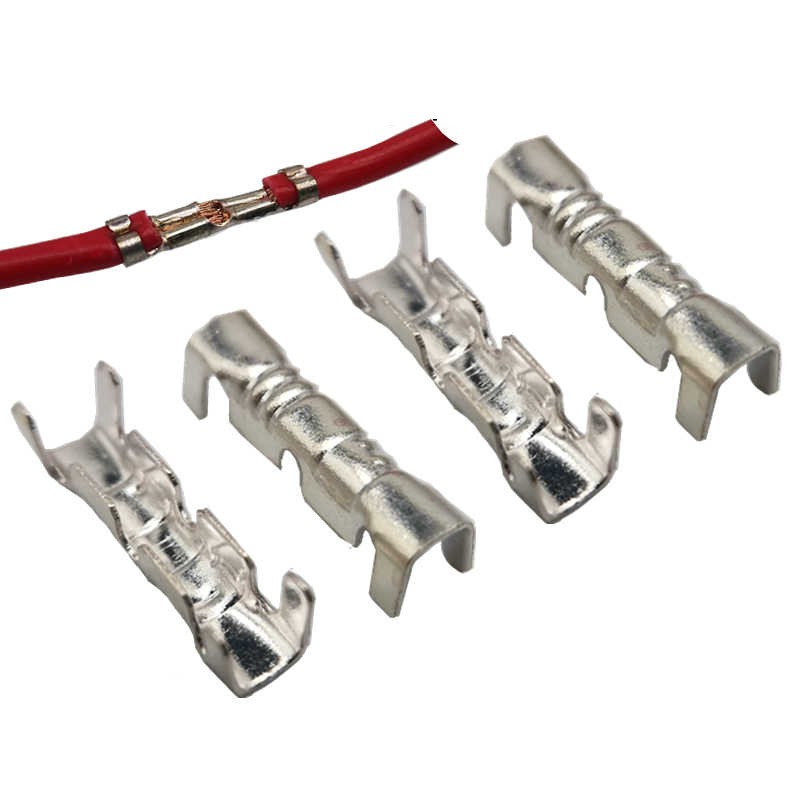 0.5-1.5mm², 2.5-4mm² Car Brass Copper Crimp Terminals Electrical Wire Connectors