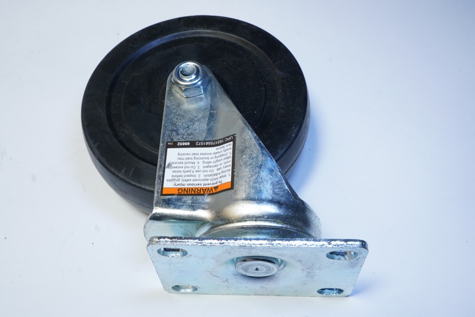 New Lot of 8 Harbor Freight 5 in. Polyurethane Swivel Caster 69852, 330 lb. load