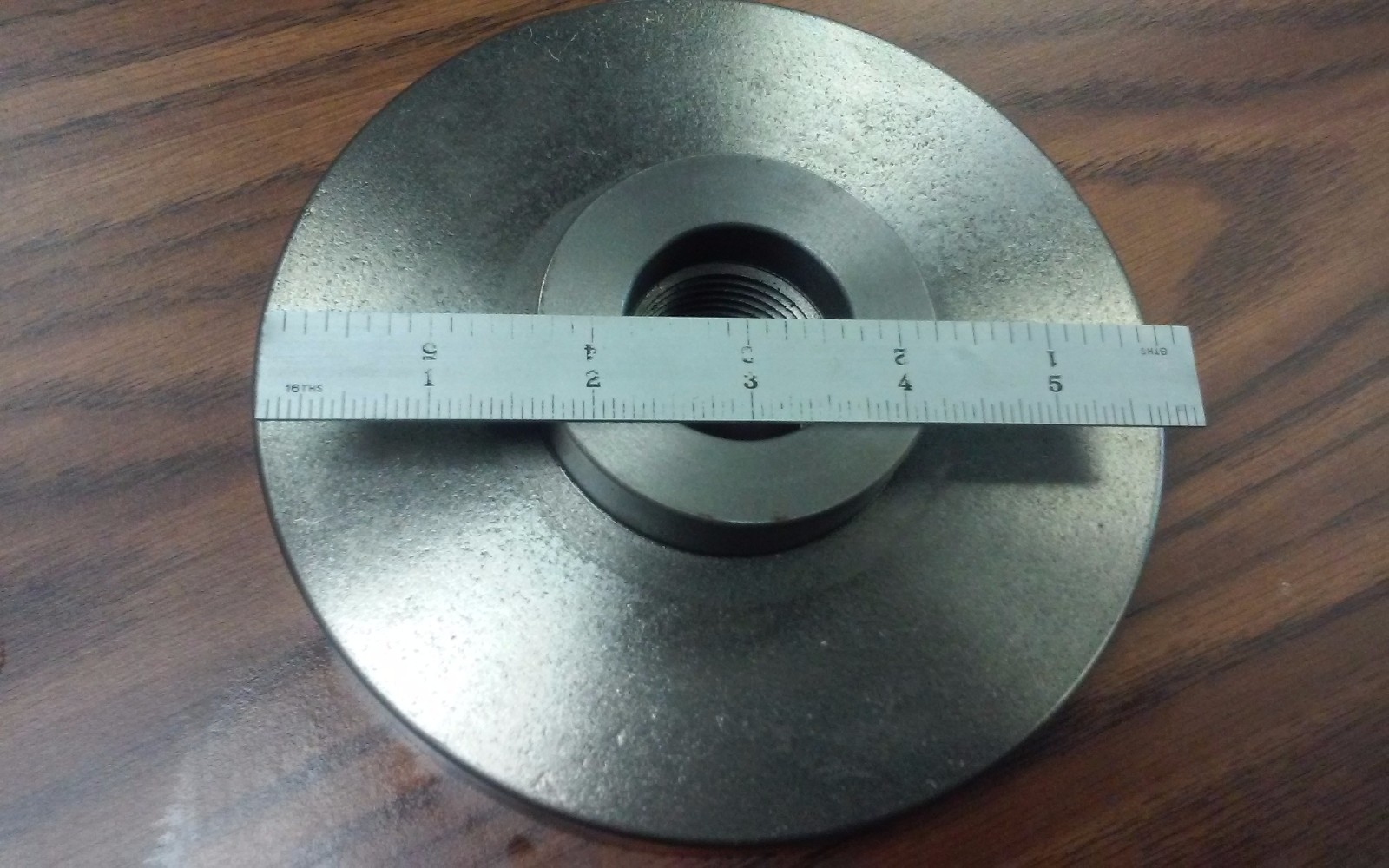 1-1/2″-8 Semi-Finished adapter Plate for 6″ LATHE CHUCKS #ADP-06-1128SM- NEW