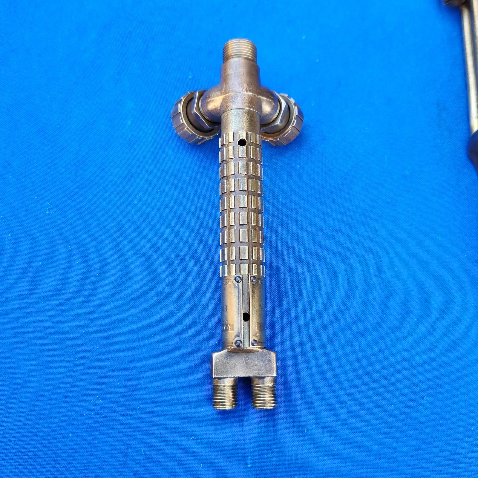 Vintage Airco Style 400 Welding Torch ‘corn cob’ handle w/1490 Style 112-0 Tip
