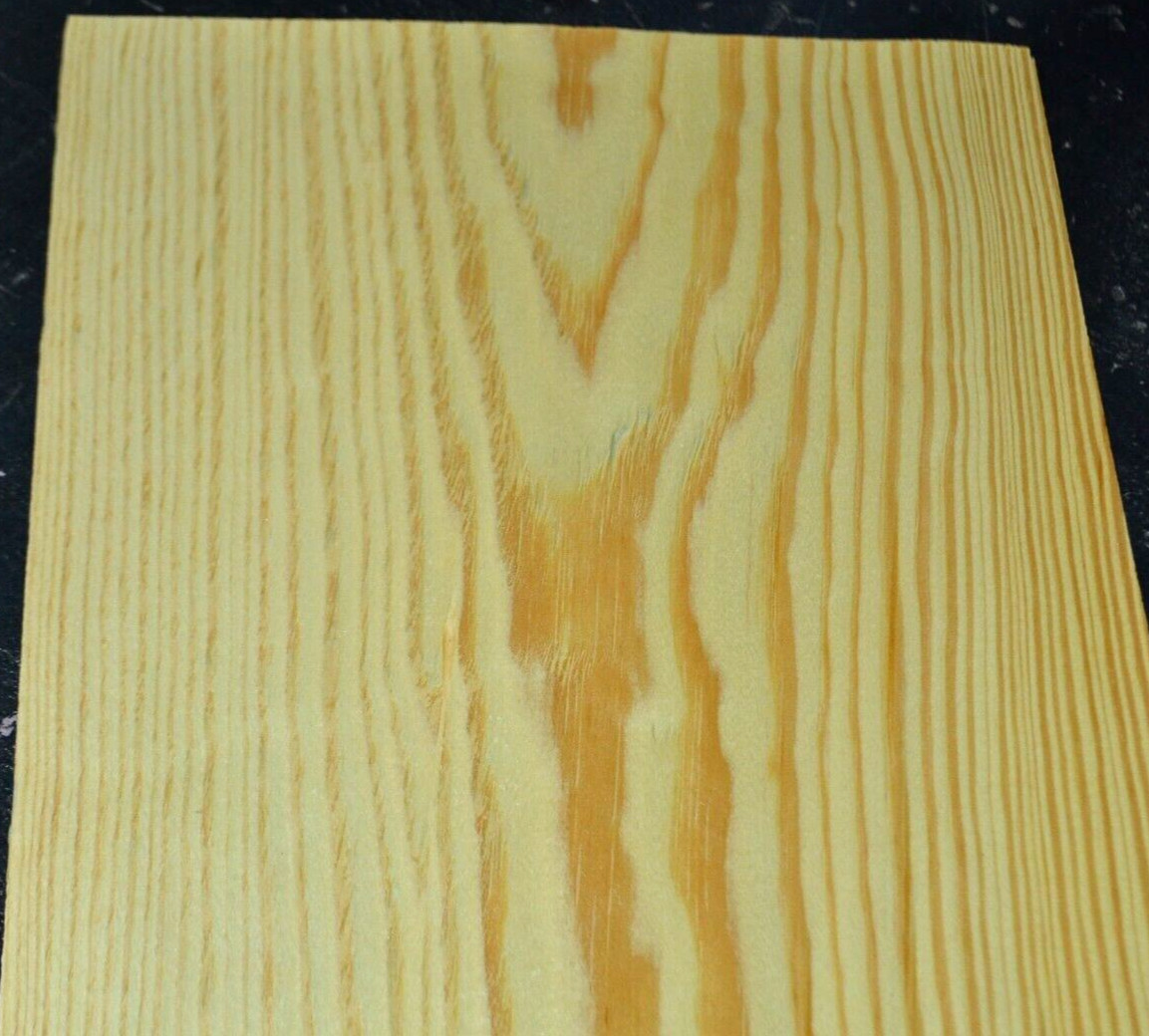 Yellow Pine Raw Wood Veneer Sheet 9.5 x 33 inches 1/42nd N5942-89