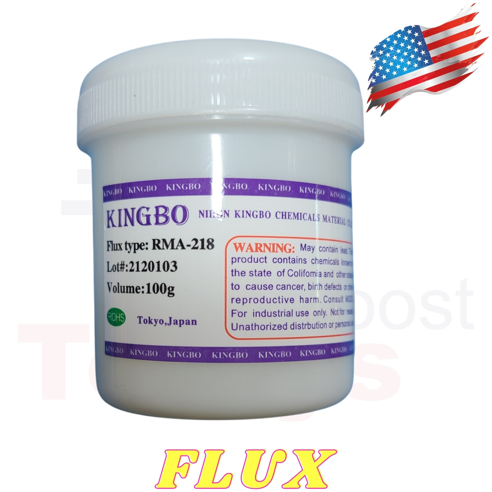 100g Japan KINGBO RMA-218 Paste Flux BGA Rework Reflow SMT Solder Microsoldering
