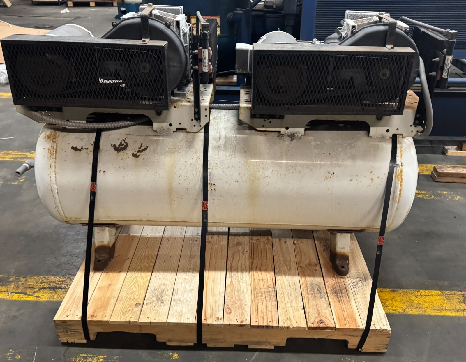 Used Powerex STD0503 Duplex 5hp Oil Free Scroll Air Compressor