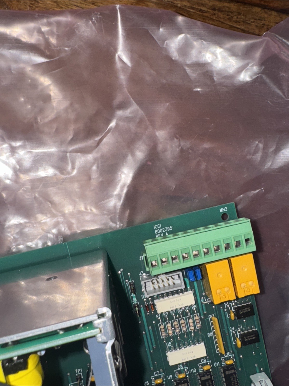 ICCI 8002395, boat loader controller, PCB Assembly, Used, TT1