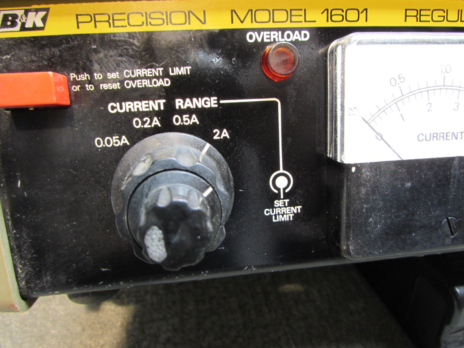 ESTATE* VINTAGE DYNASCAN B&K 1601 DC POWER SUPPLY ~ READ