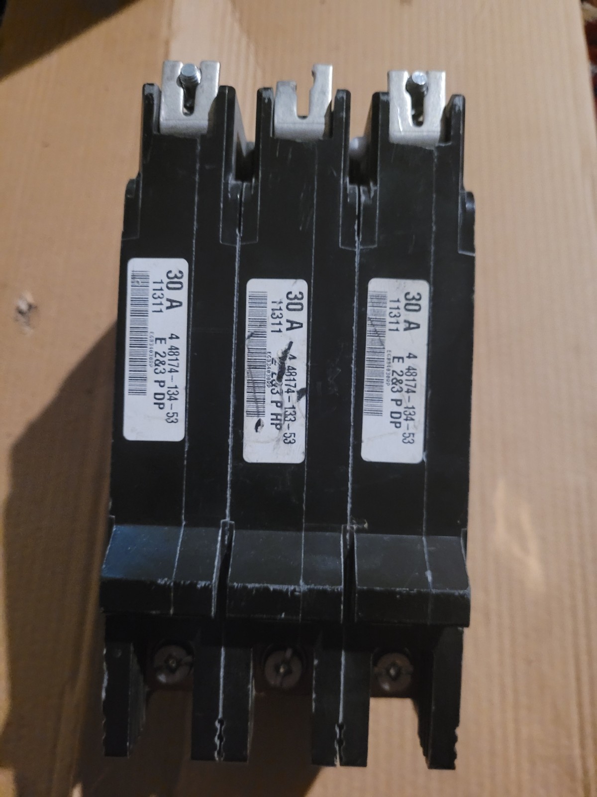 SQUARE D EGB34030 Bolt-On Circuit Breaker 3 Pole 30A 480/277V 35kA
