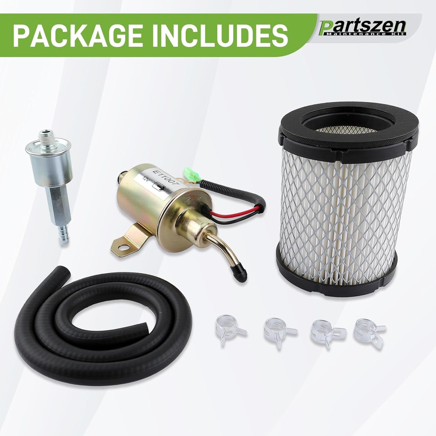 Onan Cummins 4000 4KW Generator Fuel Pump & Filter Tune-Up Kit