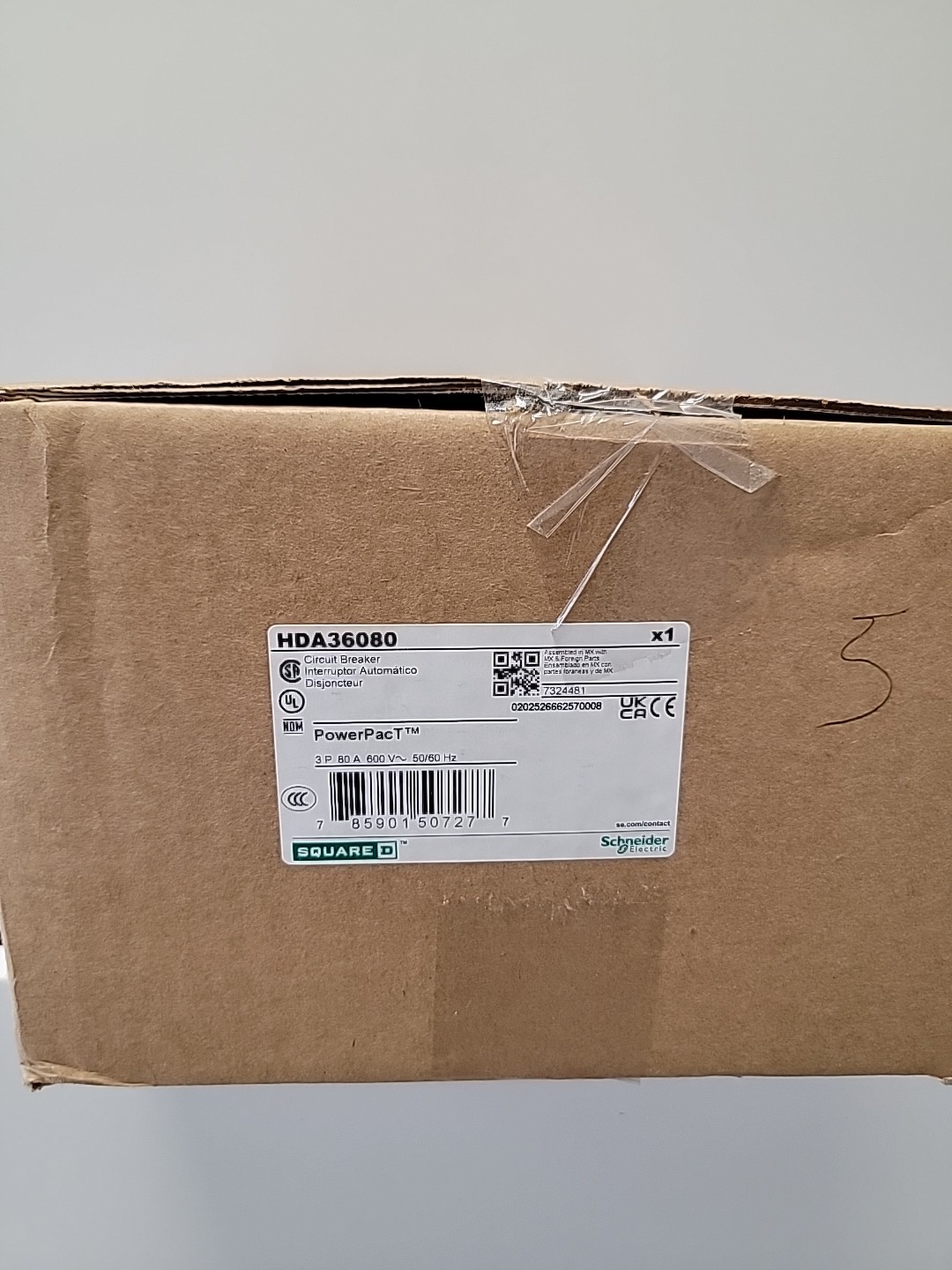 Square D HDA36080