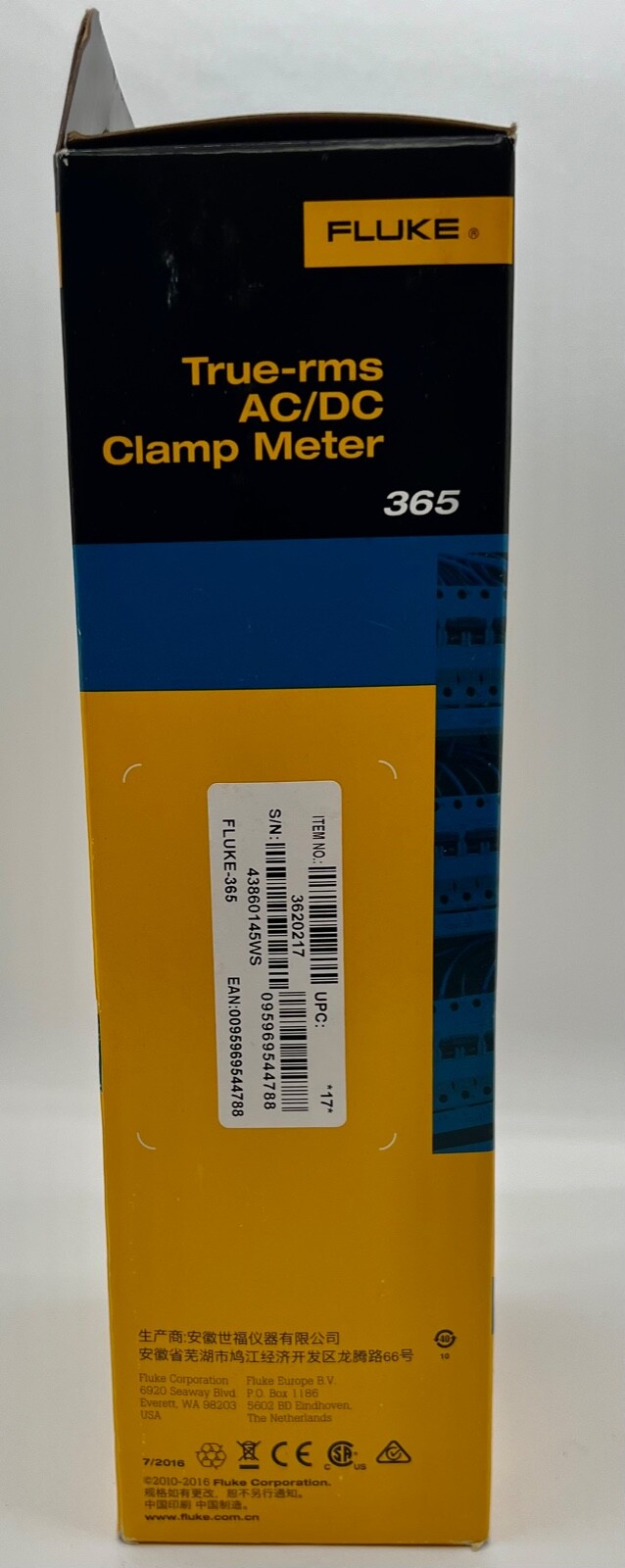 Fluke 365 Detachable Jaw True RMS AC/DC Clamp Meter make accessing wires easier
