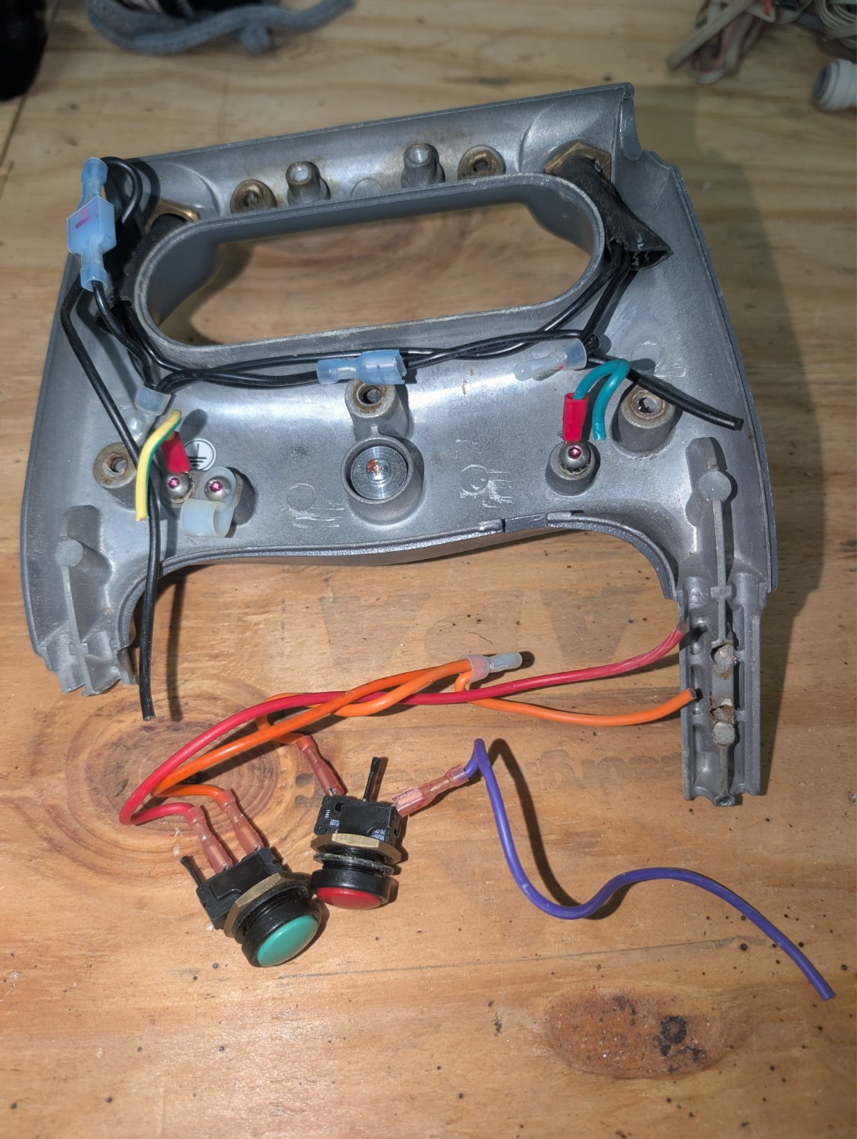 Windsor Karcher iCapsol CRB parts: 4x control buttons ASM bezel assembly