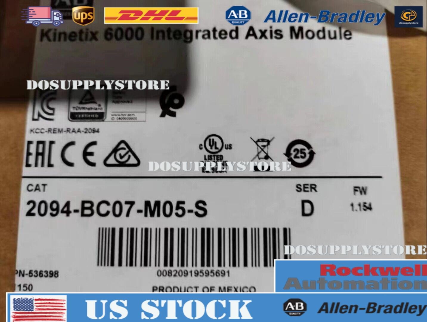 AB 2094-BC07-M05-S Integrated Axis Module New Factory Sealed vip