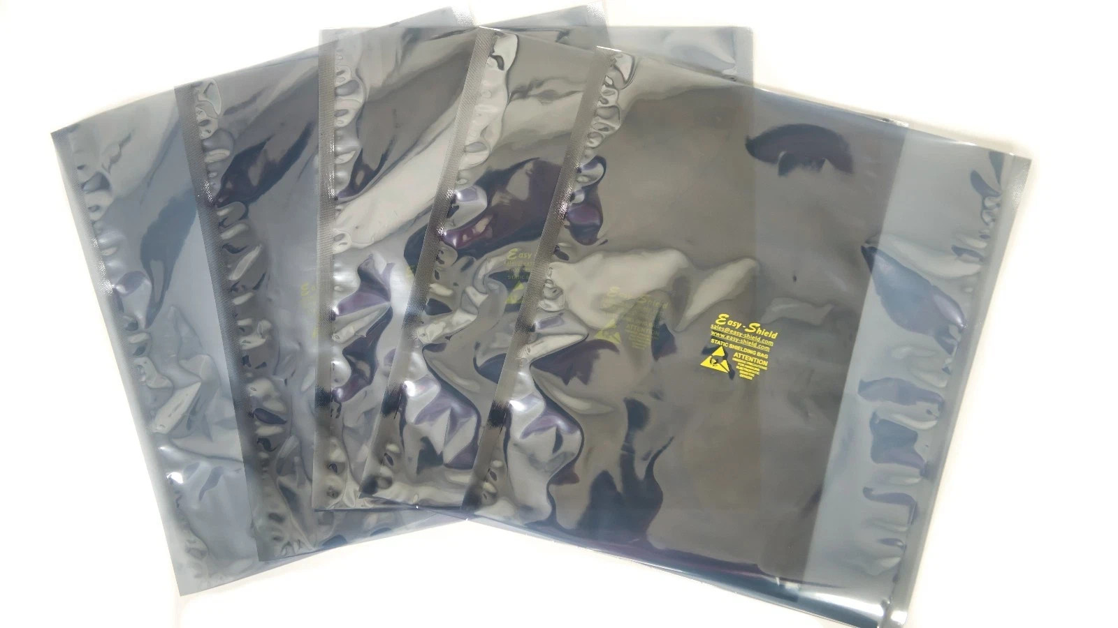 100 ESD Anti-Static Shielding Bags, 18″x24″ (Inner Diameter), Open-Top, 3.1 mils