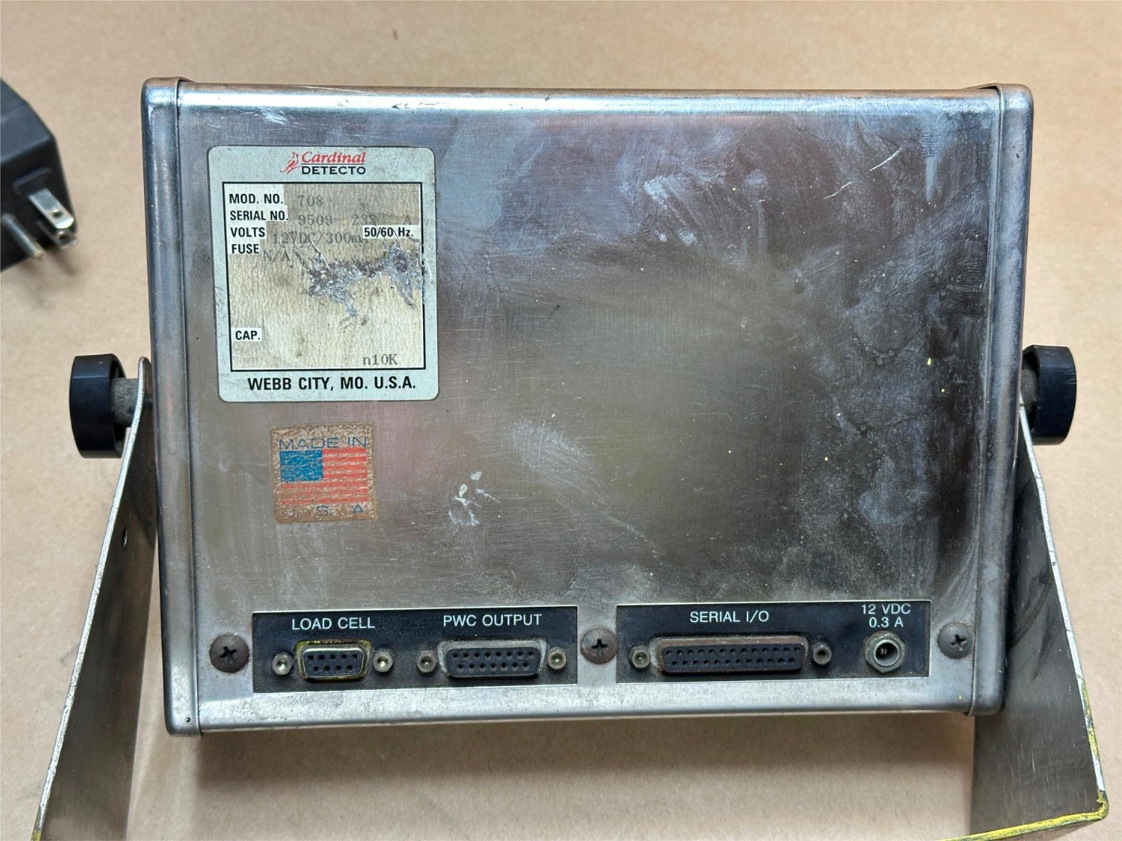 Cardinal Scales Model 708 Head – No Power
