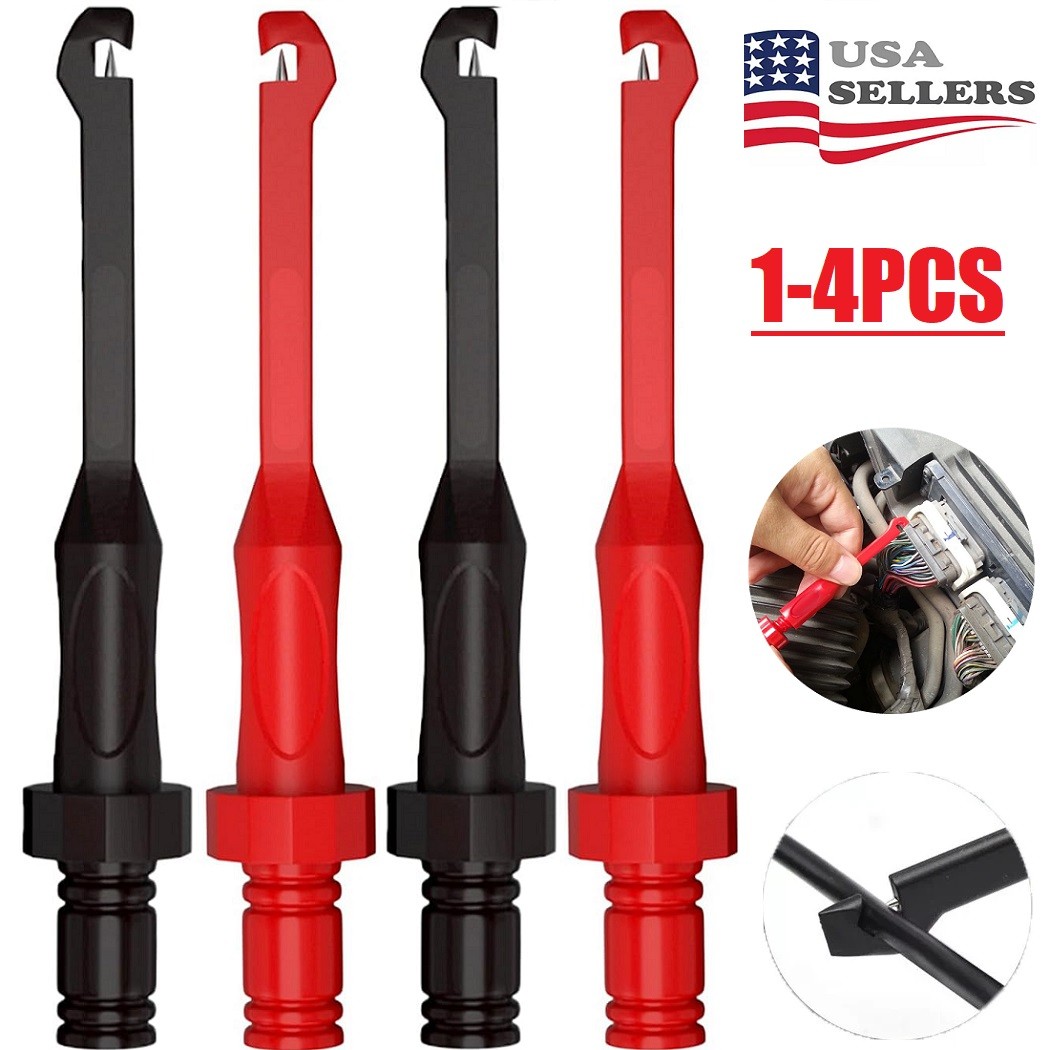 4Pcs Electronic Wire Piercing Probe Clip Tester Tool for Automotive Diagnostic