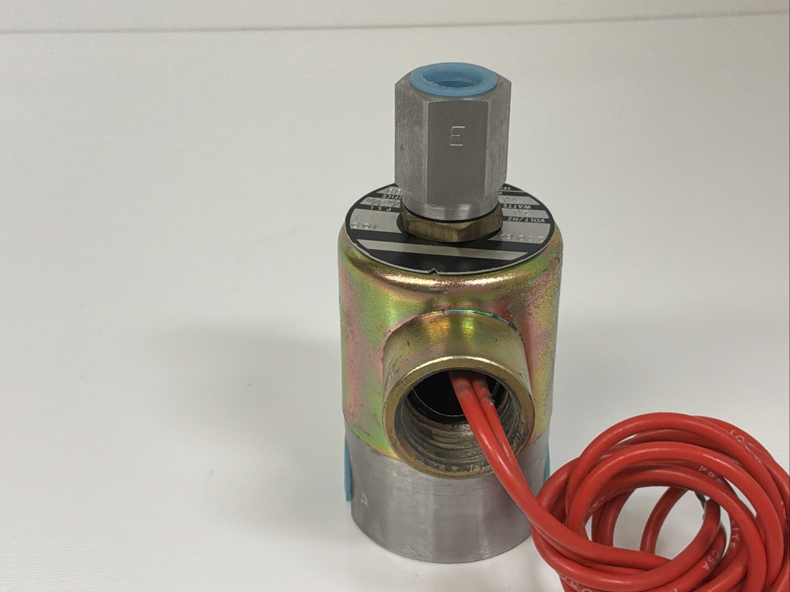 Skinner V53DB2100 Solenoid Valve 120VAC 10W 100 PSI 1/16 Orifice USA