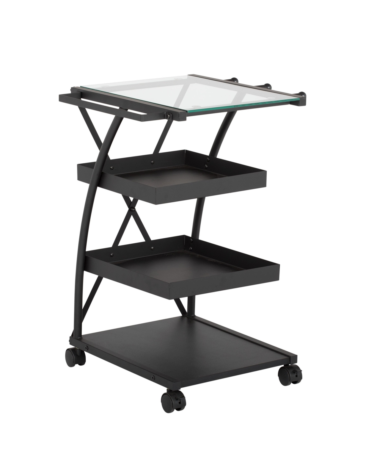 SD STUDIO DESIGNS Modern Triflex Mobile Storage Taboret for Arts and Crafts, …