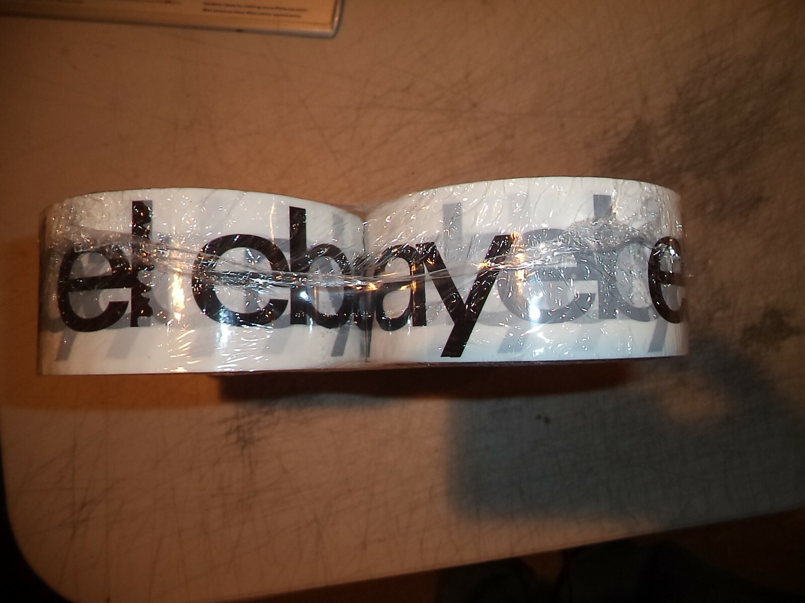 2″ x 75 yards Black Official eBay Branded Packaging Tape Multi-Pack 6 ROLLS NEW
