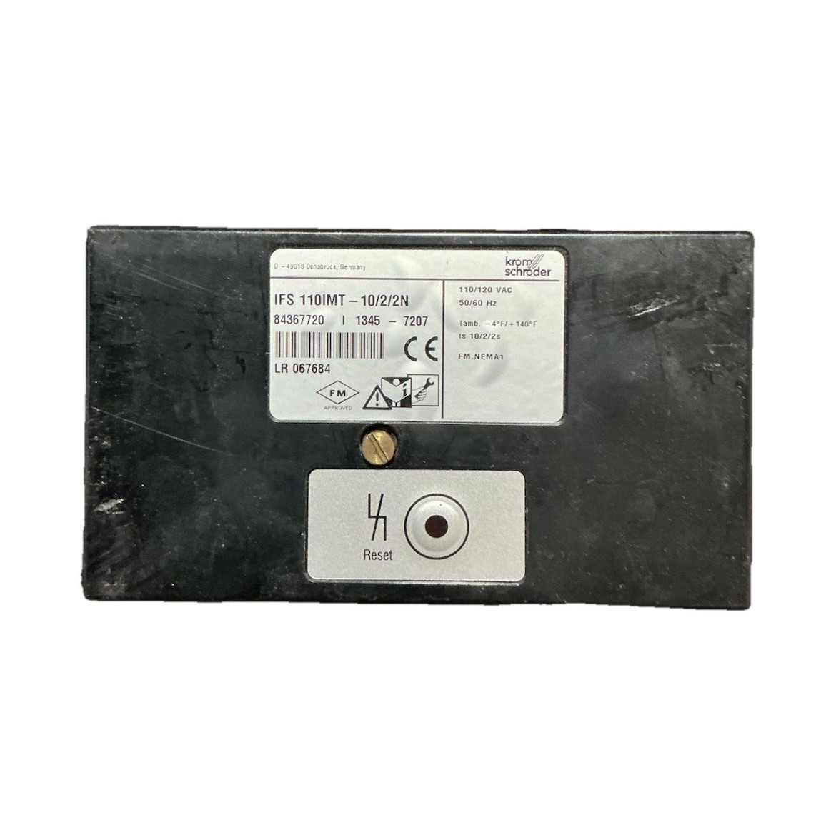 Kromschroder IFS 110IMT-10/2/2N Isolator 84367720 Automation Module