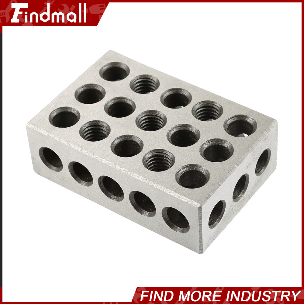 5 MATCHED PAIRS ULTRA PRECISION 1-2-3 BLOCKS 23 HOLES .0001″ MACHINIST 123
